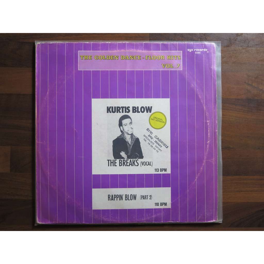 Kurtis Blow Rare Vinyl Records, LPs, vinyl albums, 7