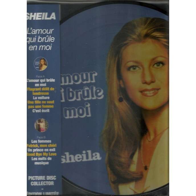  l'amour qui brule en moi picturedisc 