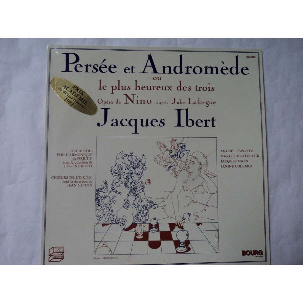 Persee et andromede by Ibert, LP with billidede Ref118392629