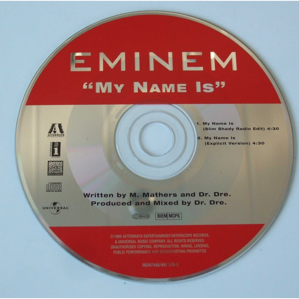 Eminem my name is перевод. Eminem диск. Эминем my name is. Компакт диск Эминем. Eminem my name is обложка.