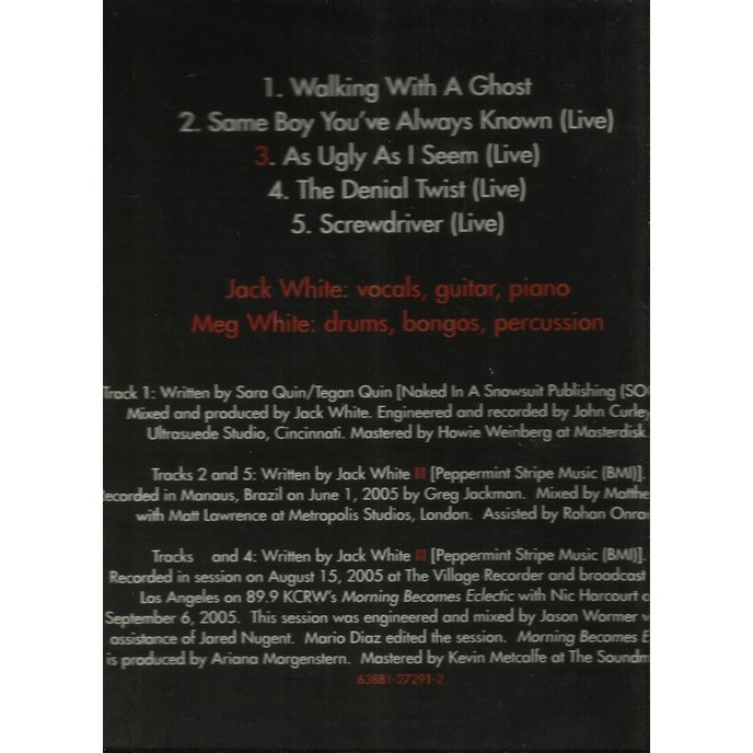  white stripes  -  walking witg a ghost 