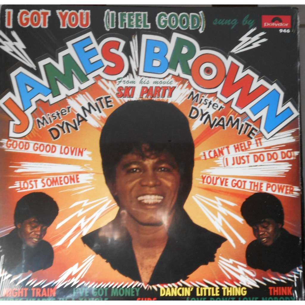 I got you (i feel good) réédition usa de James Brown, 33 1/3 RPM con