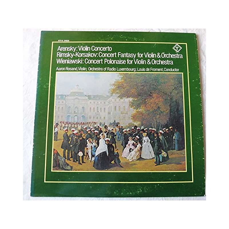 Violin concerto concert fantasy for violin & orchestra concert polonaise louis de froment