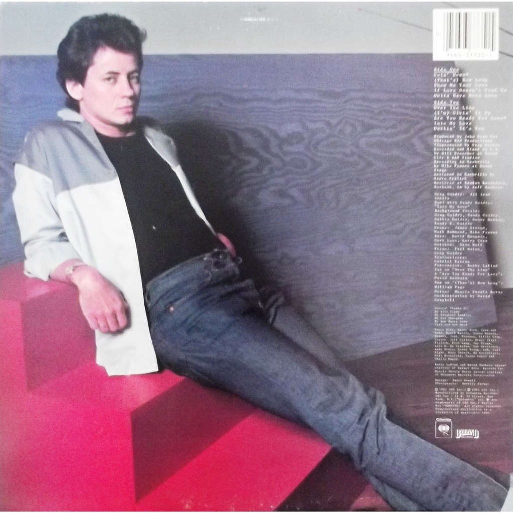 Over the line by Greg Guidry, LP with vinyl59 Ref118479213