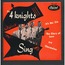 THE 4 KNIGHTS - THE FOUR KNIGHTS - it's no ) sin - the glory of love - cry - charmaine - Disque 45T (EP 4 titres)