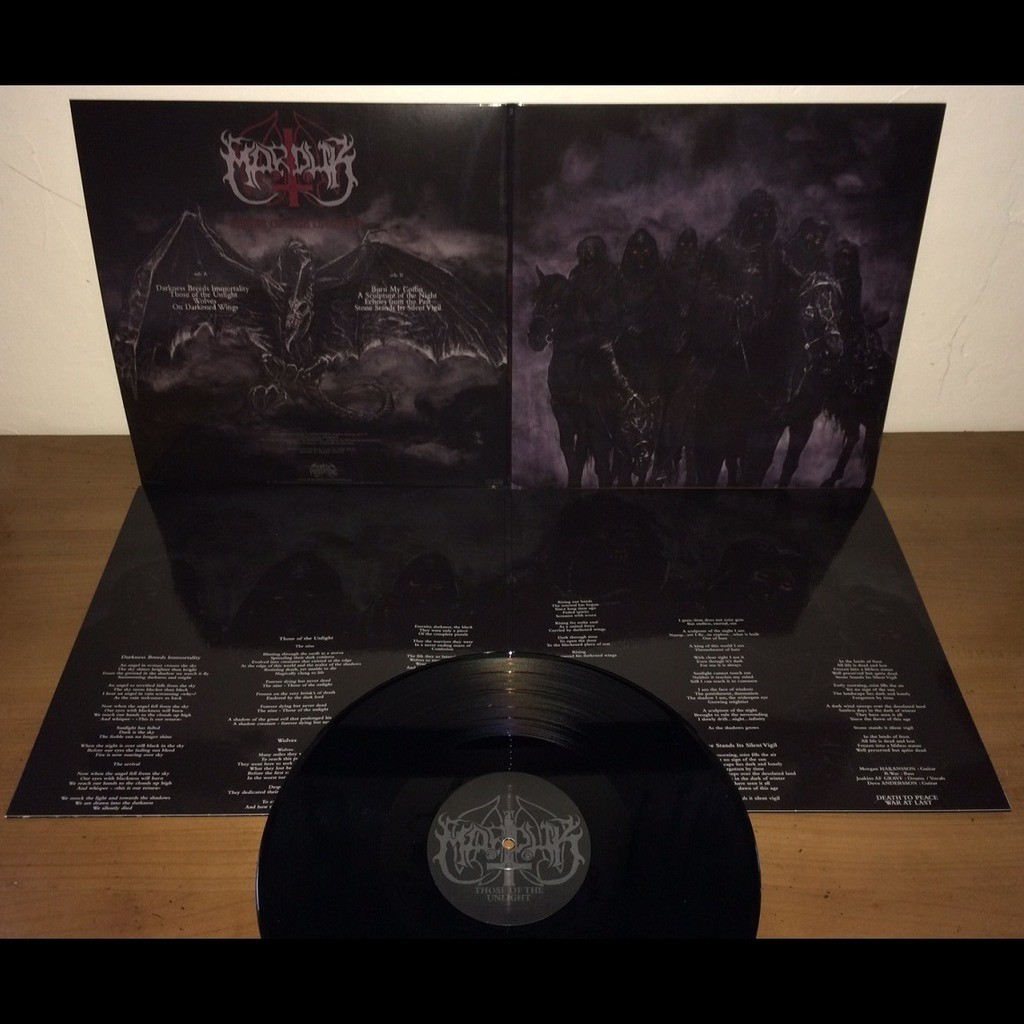 MARDUK those of the unlight. black vinyl, LP 180-220 GR for sale on ...