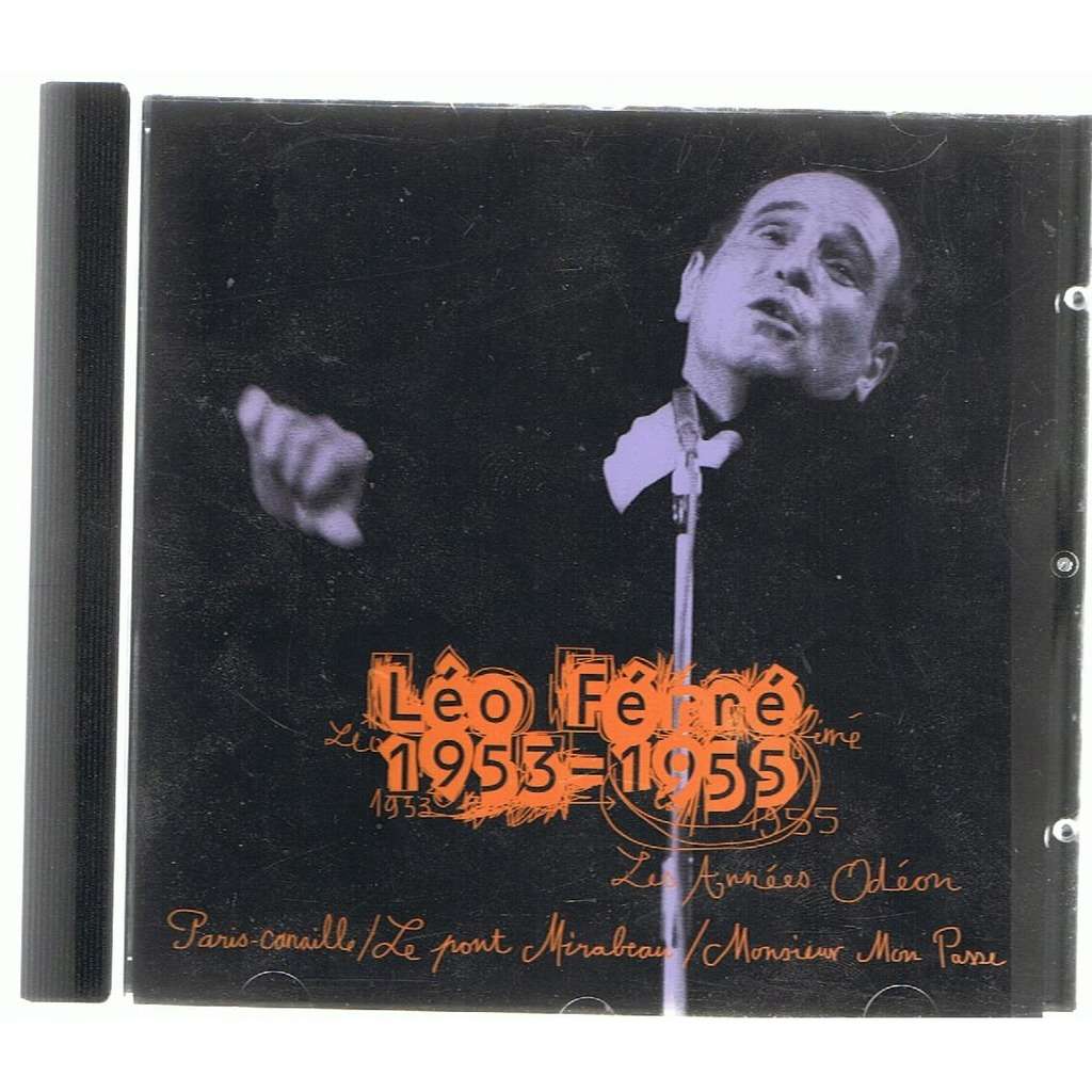 Leo ferre 1953 1955 les annees odeon de Leo Ferre, CD con sonicrecords