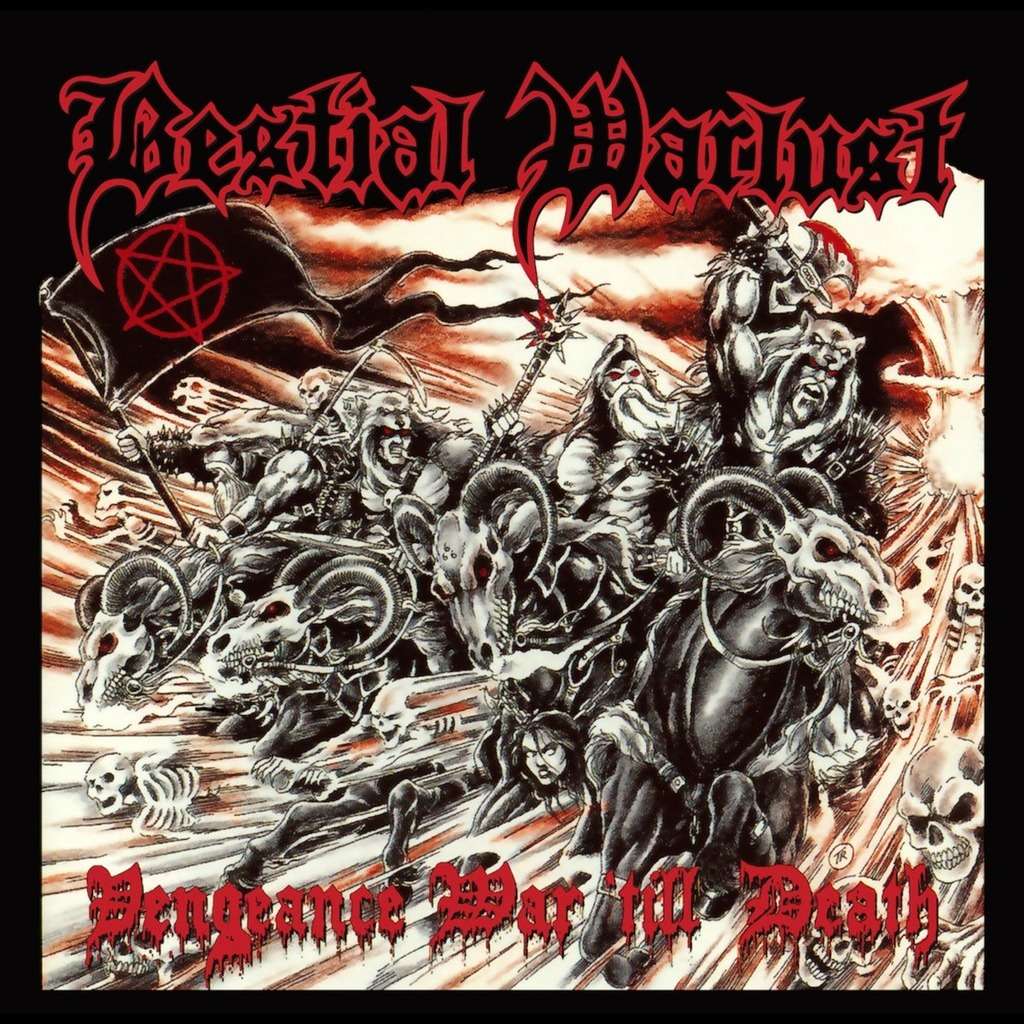 BESTIAL WARLUST vengeance war till death, CD for sale on