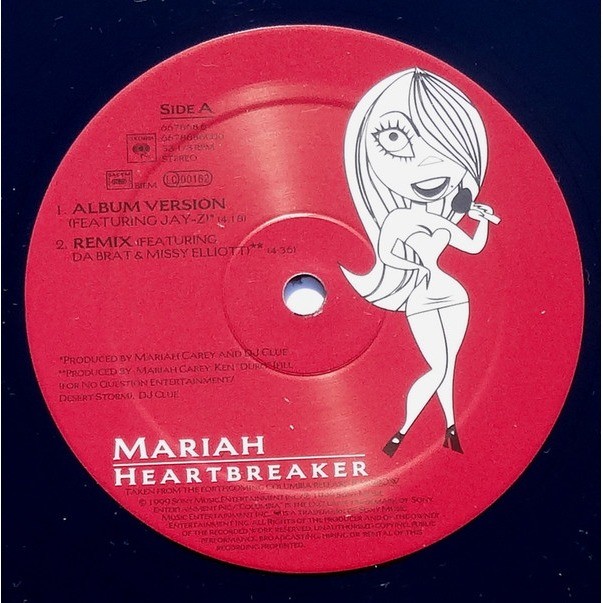 Heartbreaker by Mariah Carey, 12inch with yvandimarco Ref118602981