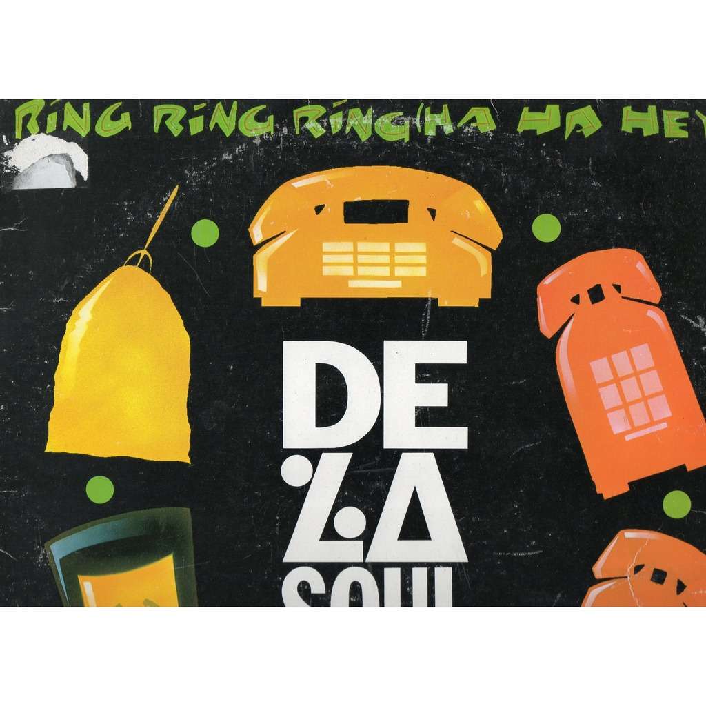 Ring ring ring (ha ha hey) - De La Soul - ( 12''45回転