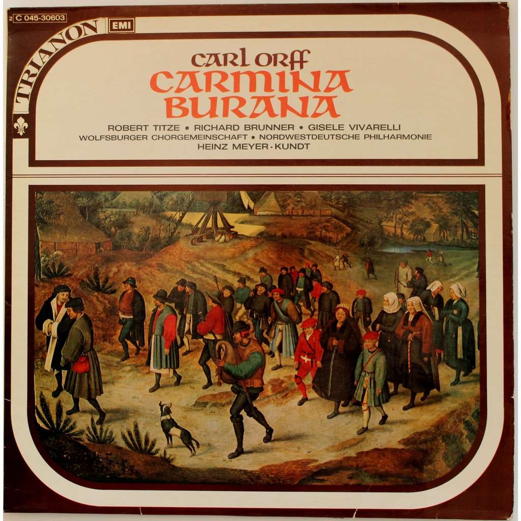 Carmina burana de Carl Orff, 33 1/3 RPM con eric5152 - Ref:118679583