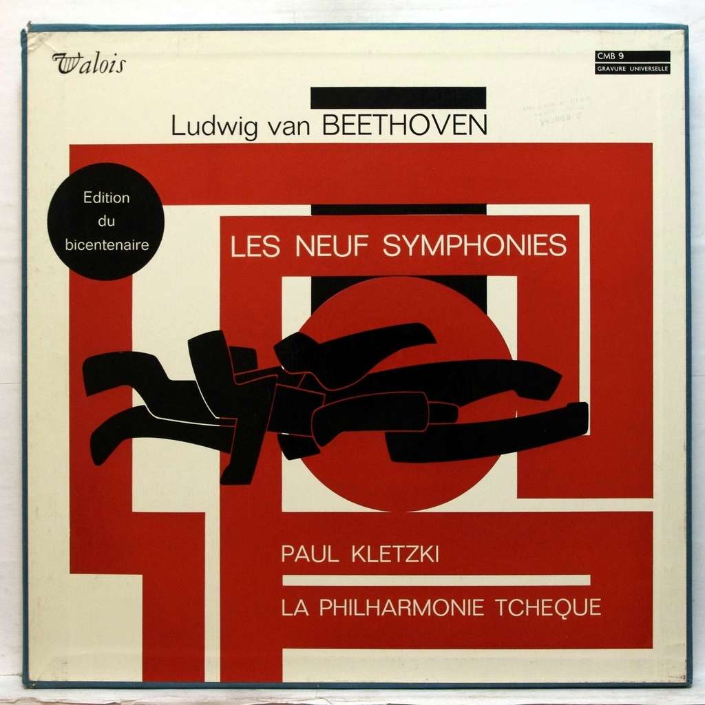 Beethoven : The 9 Symphonies By Paul Kletzki, LP Box Set With ...