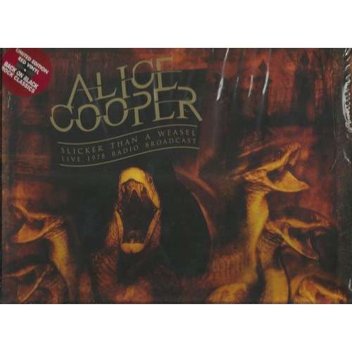 Slicker than a weasel by Alice Cooper, Double LP Gatefold with