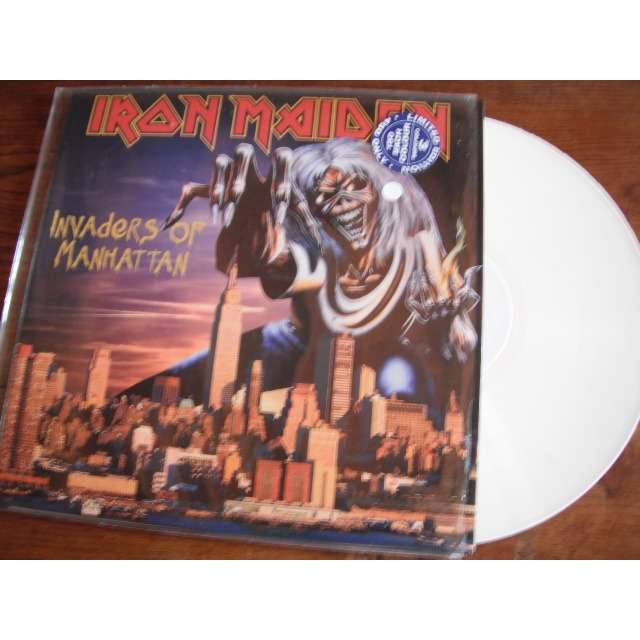 Invaders of manhattan de Iron Maiden, 33T x 2 chez seventies Ref