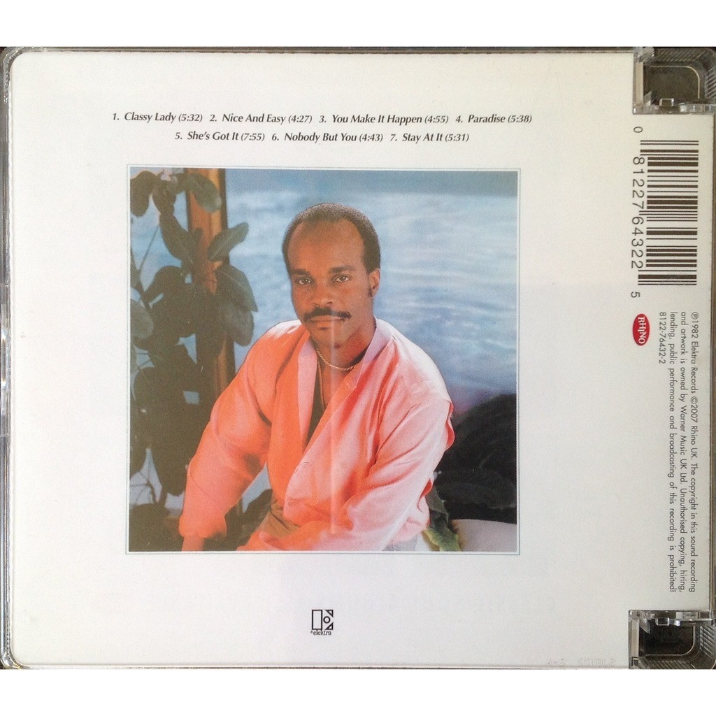 洋楽 US LEROY HUTSON PARADISE ELEKTRA 9601411 Leroy Hutson