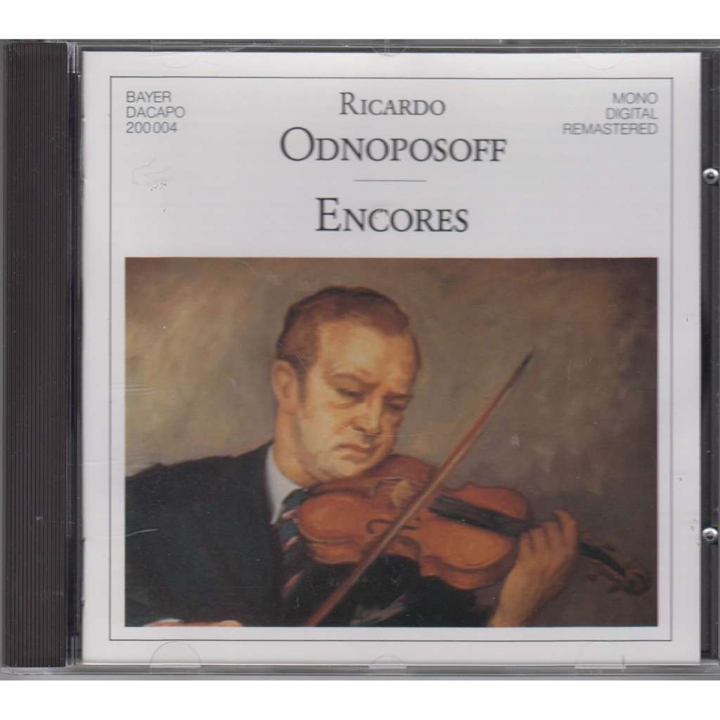 Encores encores kreisler tartini mozart paganini da falla albeniz