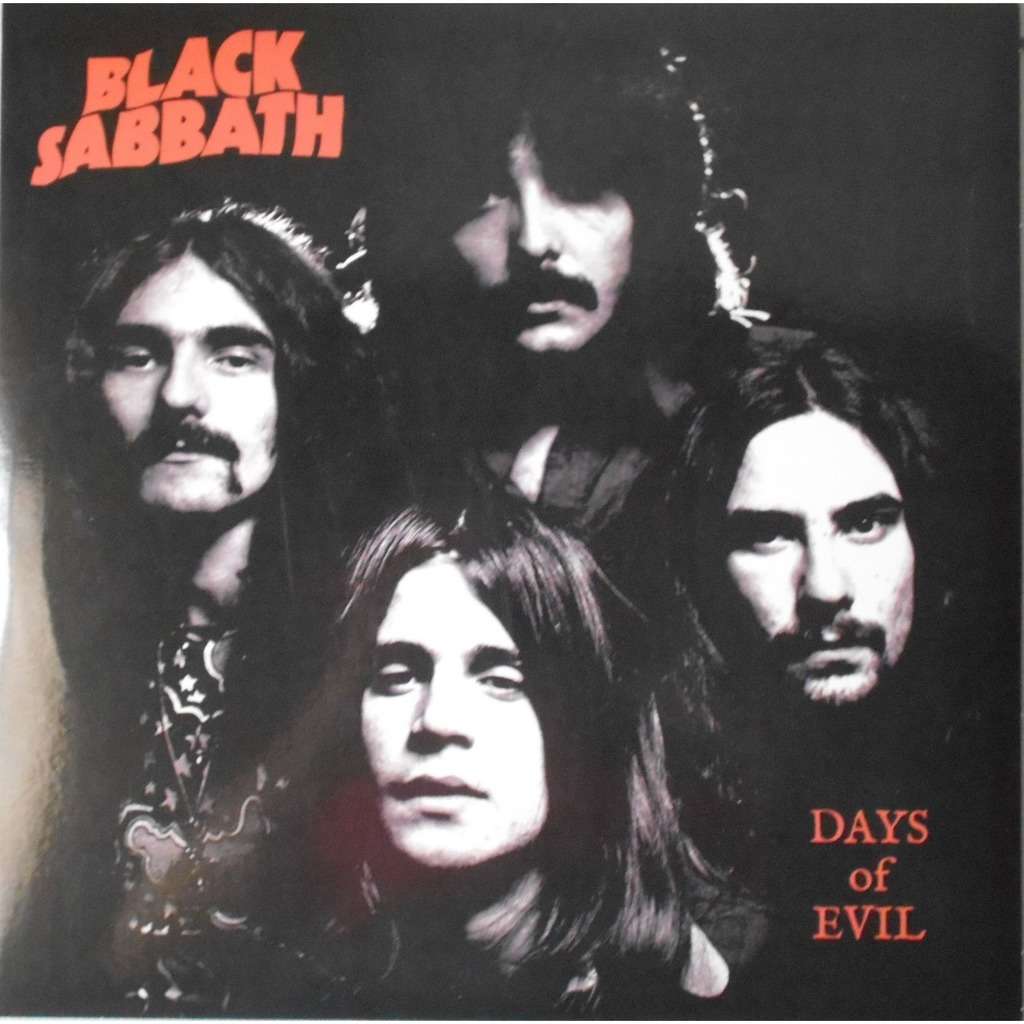 Days of evil - vinyl transparent by Black Sabbath, LP with ald93 - Ref:1187225961024 x 1024