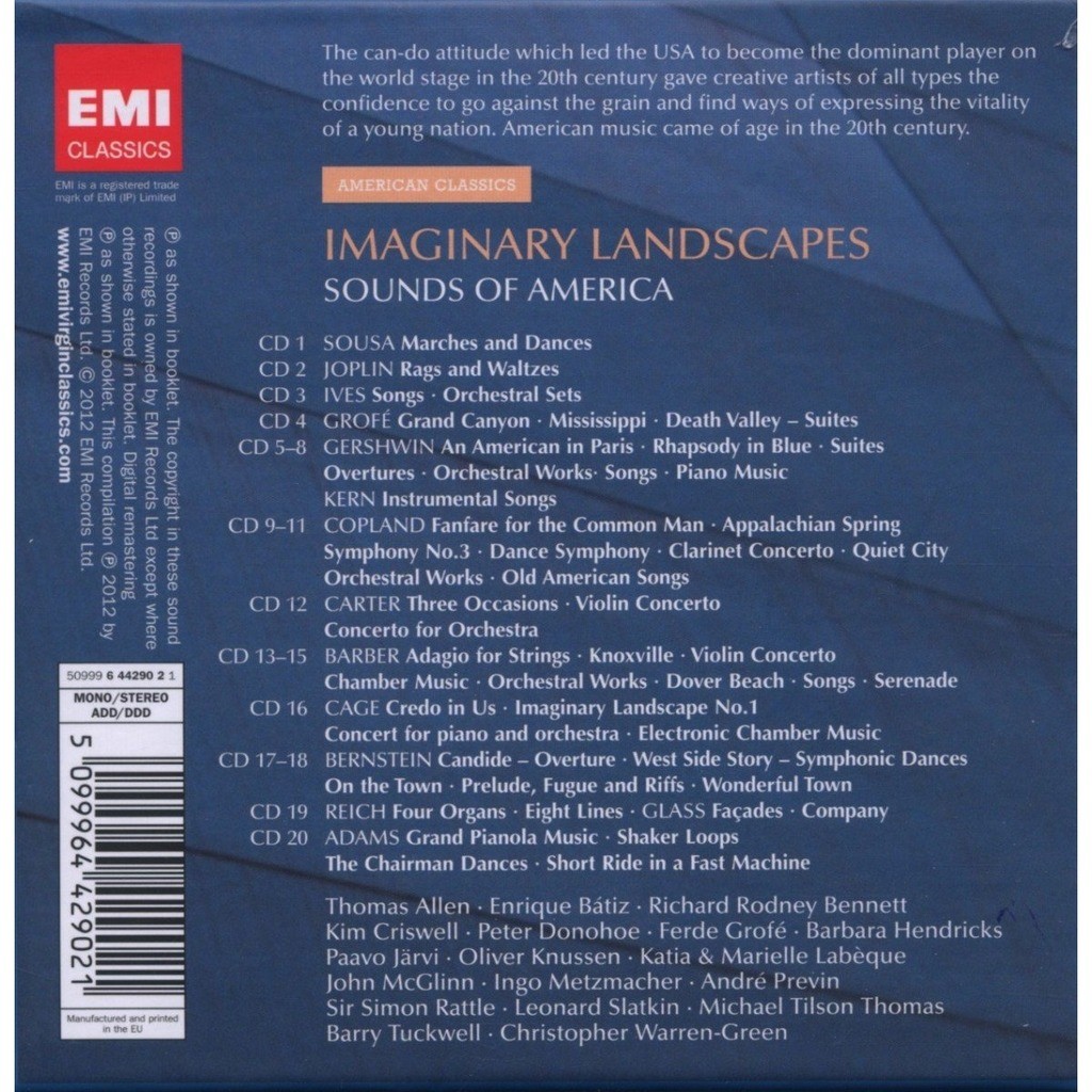 Imaginary landscapes - sounds of ameraca / various artists by