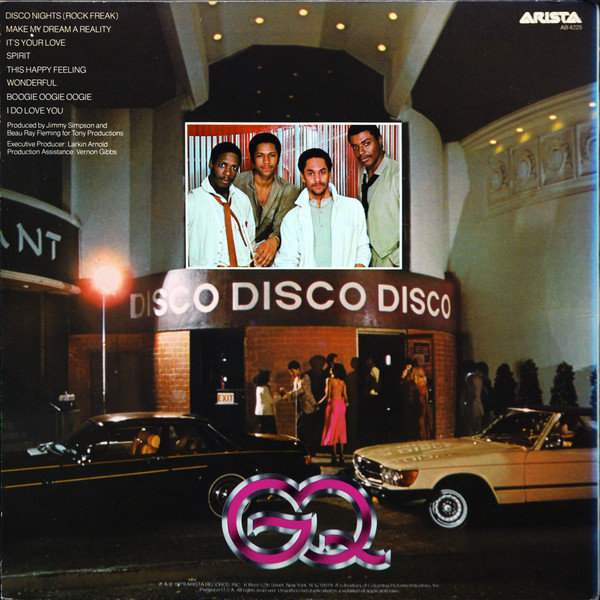 Disco nights by Gq ‎, LP with ny212 Ref118797011