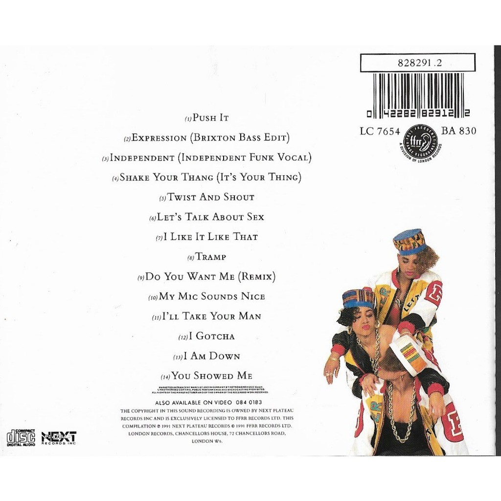 The greatest hits de Salt 'N' Pepa, CD chez libertemusic Ref118811187