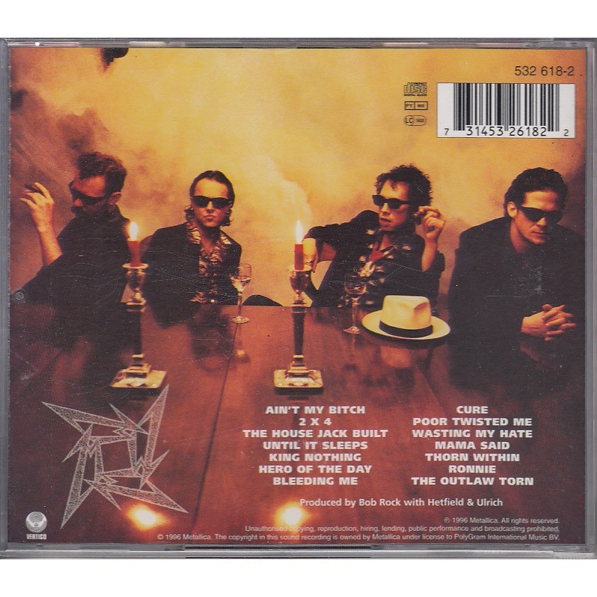 新品未開封】【レコード】Metallica Load＜限定盤＞ 廃盤レコード