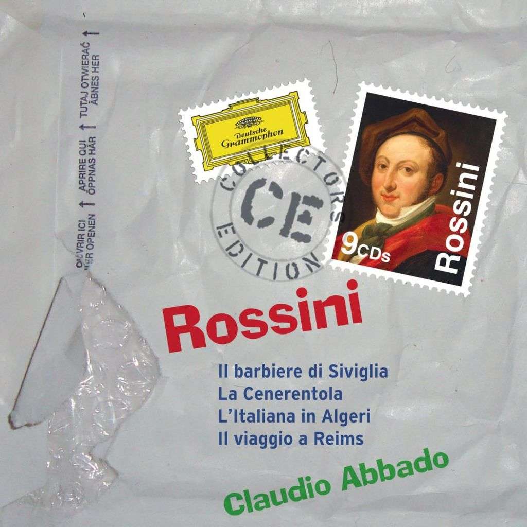 Operas / wiener philharmoniker, london symphony orchestra, chamber  orchestra of europe, claudio abbado by Rossini, Gioacchino, CD x 9 with  melomaan - Ref:116983210