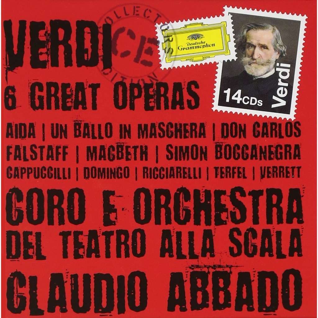 6 great operas / claudio abbado, milan teatro alla scala orchestra
