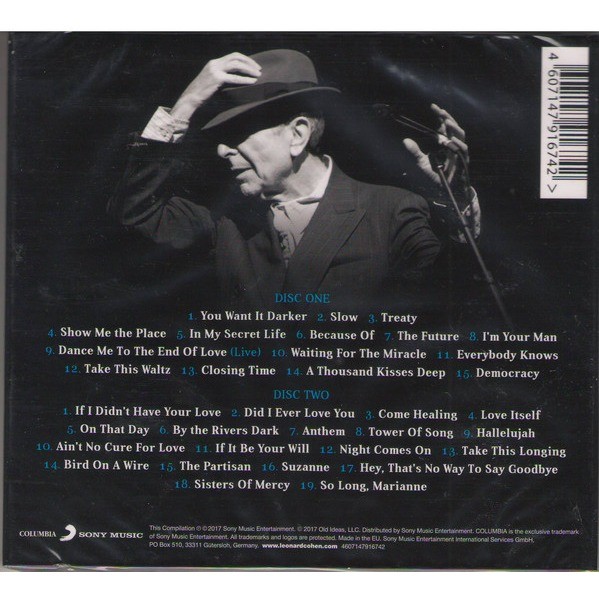 Leonard Cohen greatest hits