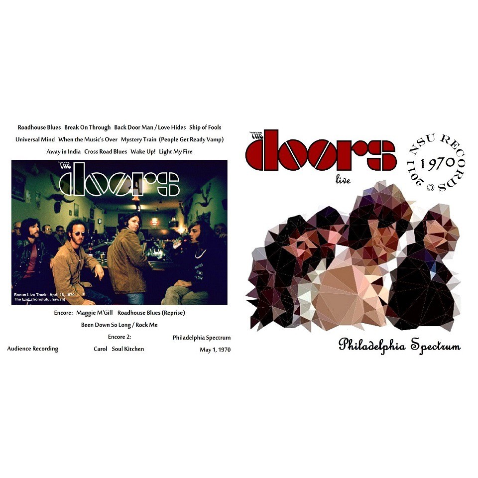 2CD！The Doors / Live In Philadelphia '70｜CD