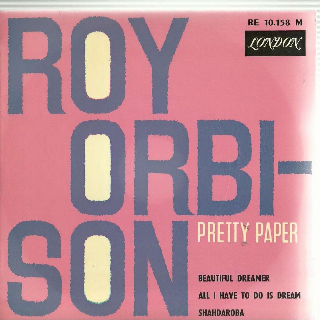 Pretty paper by Roy Orbison, EP with rockinronnie Ref118864620
