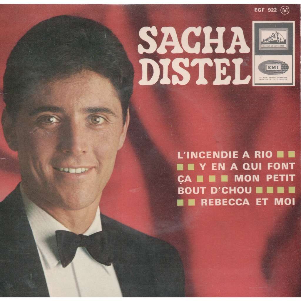 L Incendie A Rio 3 De Sacha Distel Ep Chez Fr0237 Ref 118886951