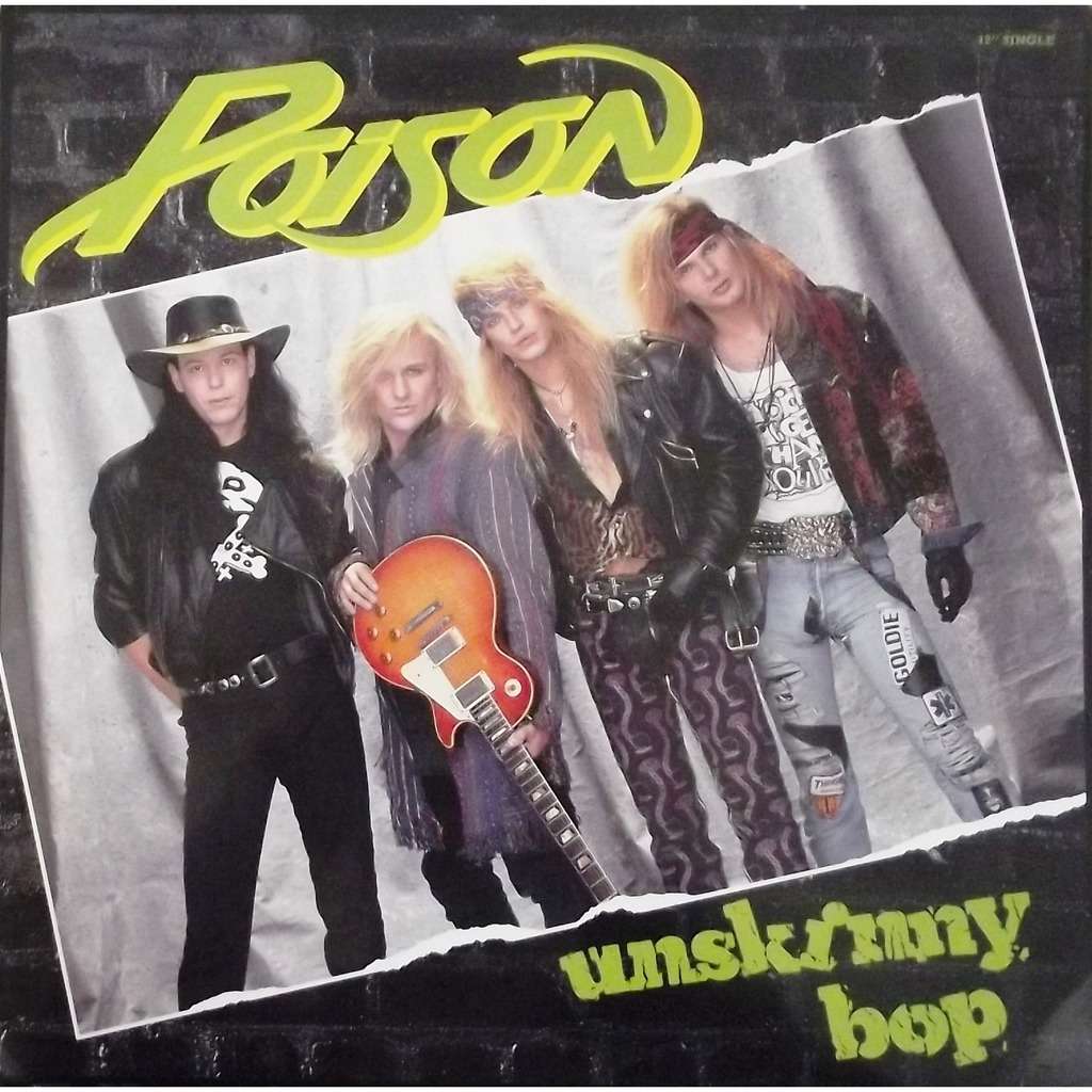 Unskinny bop by Poison, 12inch with vinyl59 Ref118890779