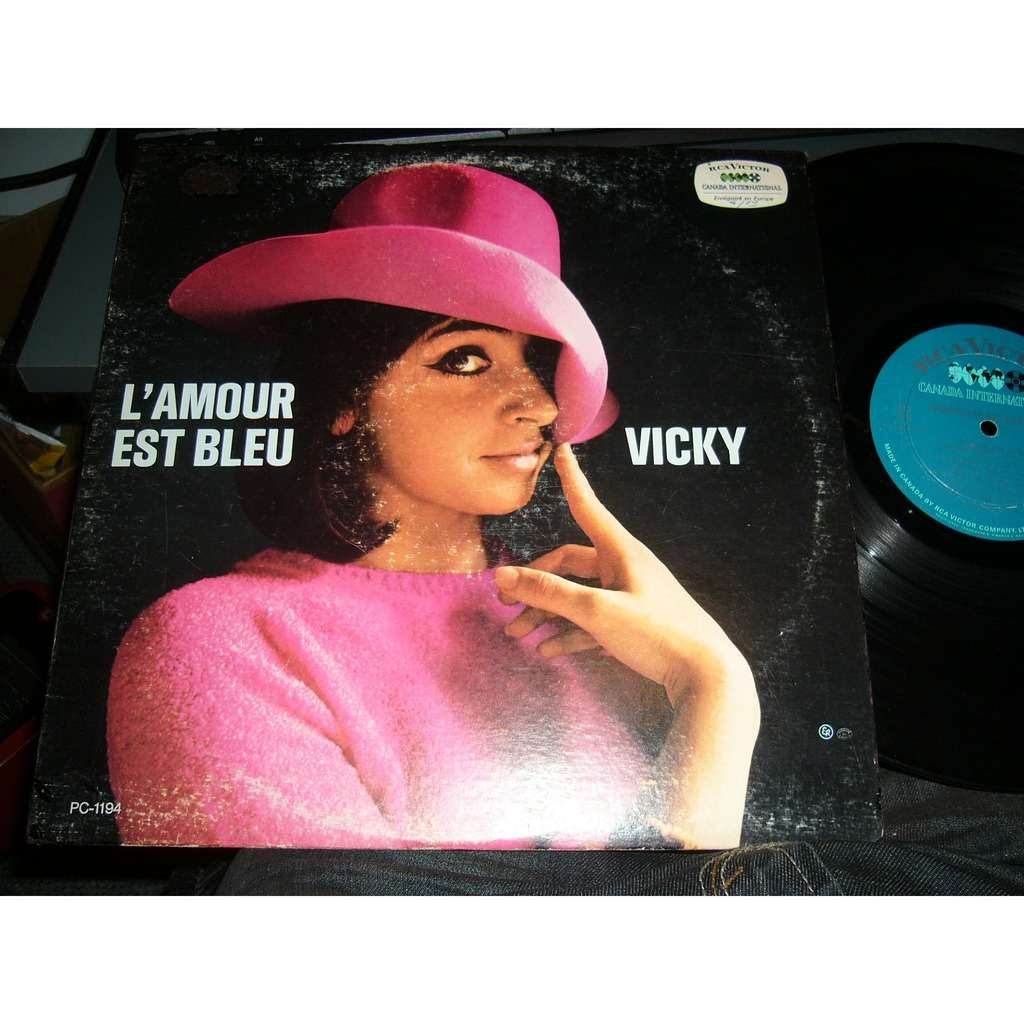 L'amour est bleu pressage canadien très