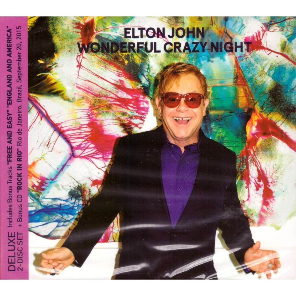 Wonderful crazy night / rock in rio de Elton John, CD x 2 chez rimacd