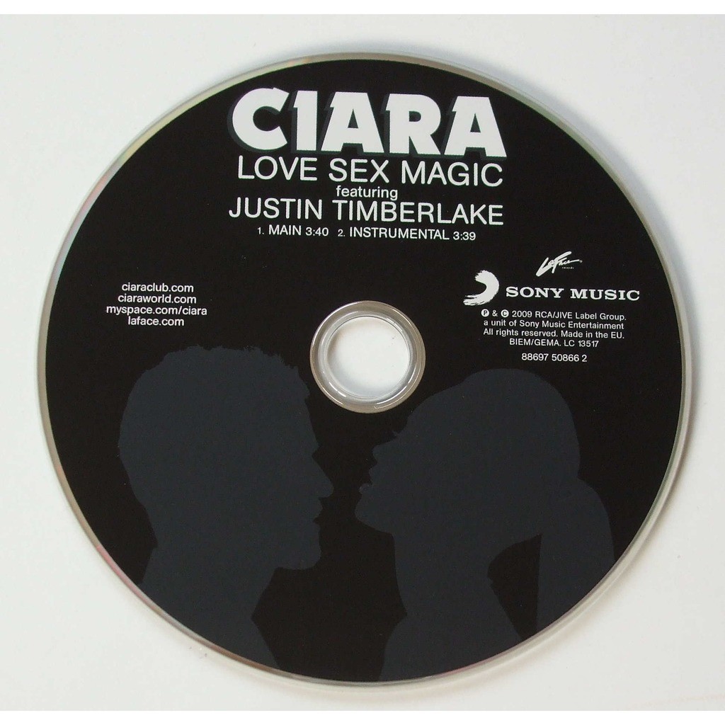 Love sex magic de Ciara Featuring Justin Timberlake, CDS chez dom88 -  Ref:118904196