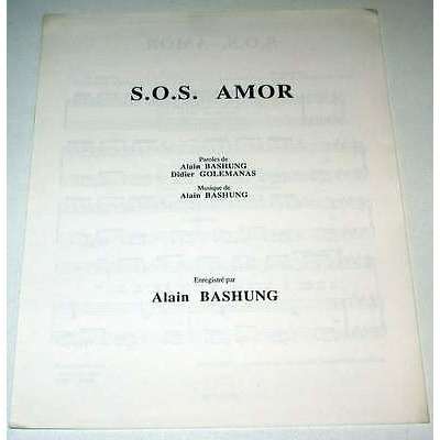 alain bashung S.O.S. Amor
