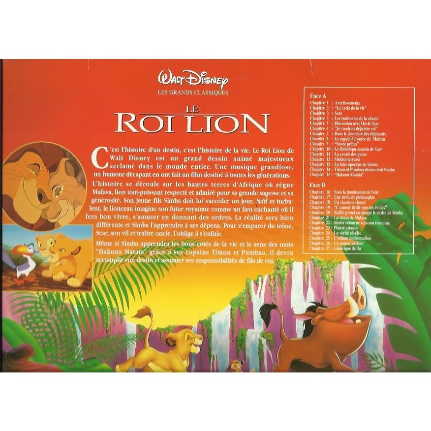 Disney Le Roi Lion (French)