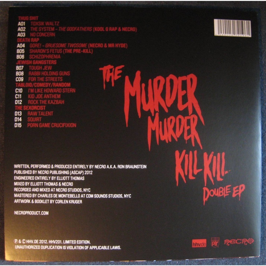G-RAP / Kill Kill LP