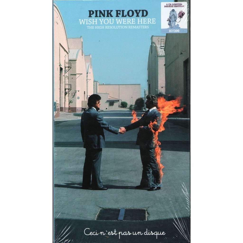 Pink Floyd wish you were here (the high resolution remasters) (ltd 300 no'd copies 4cd box!!)