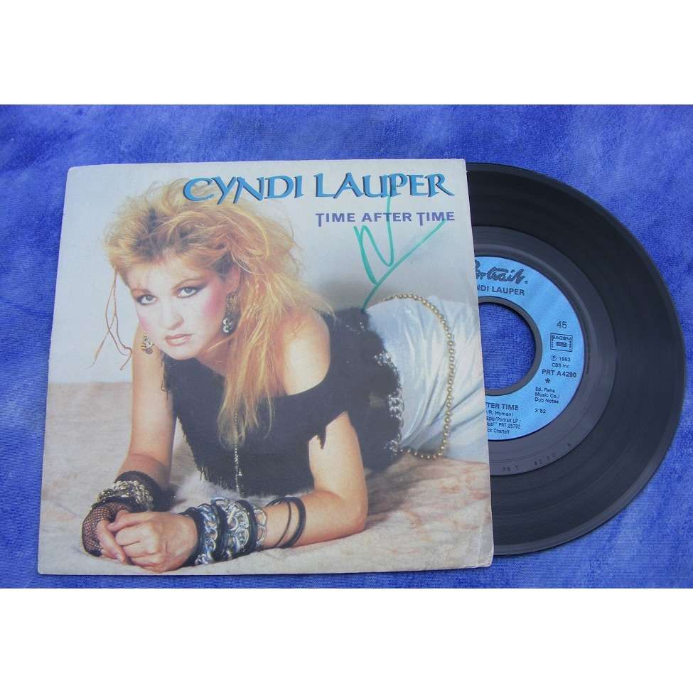 Time after time / i'll kiss you - Cyndi Lauper - ( 7'' (SP