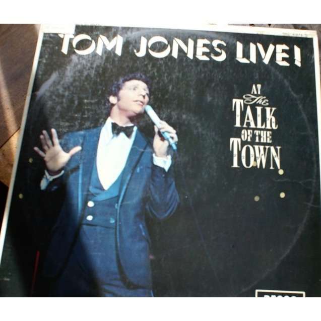 Tom jones live! at the talk of the town de Tom Jones, 33T chez thorloup