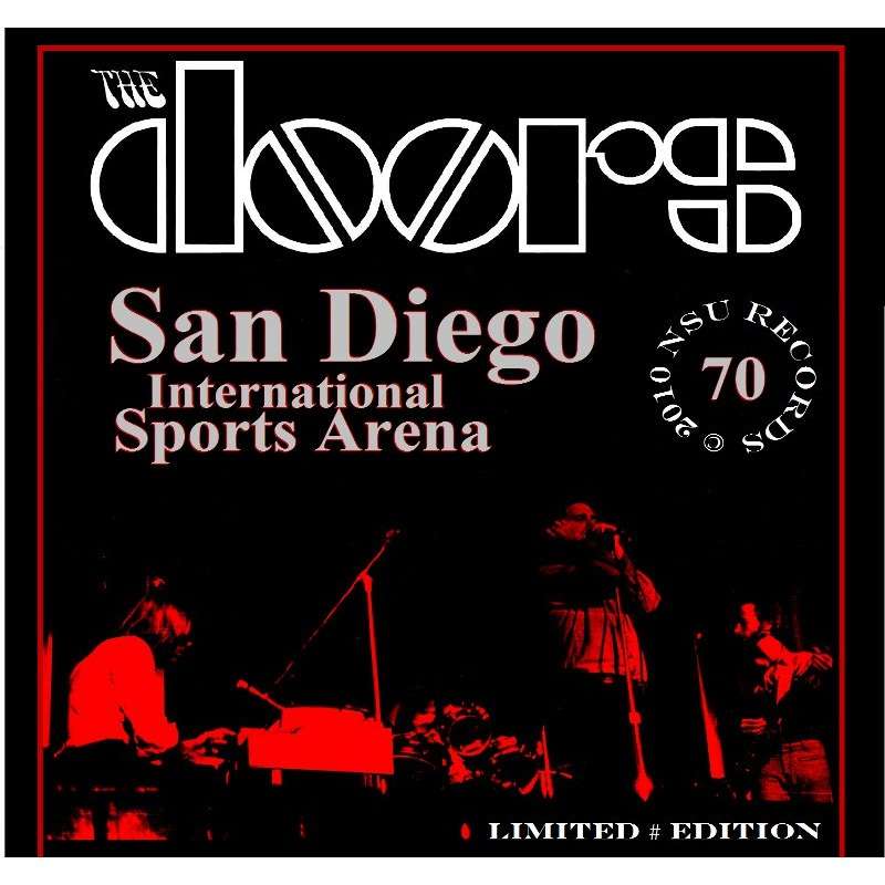 Live san diego ca 1970 august 22 ltd cd by The Doors, CD with