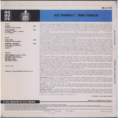  Pedro Iturralde  -  jazz flamenco vol.2 
