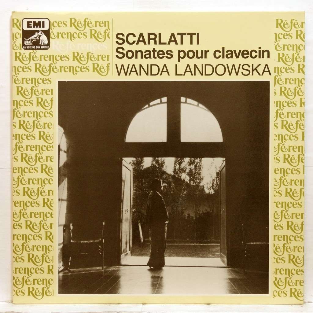 Scarlatti : hapsichord sonatas de Wanda Landowska, Double 33T ...