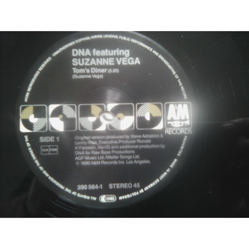 Tom's diner (reprise) by Dna Featuring Suzanne Vega Tom'S Diner