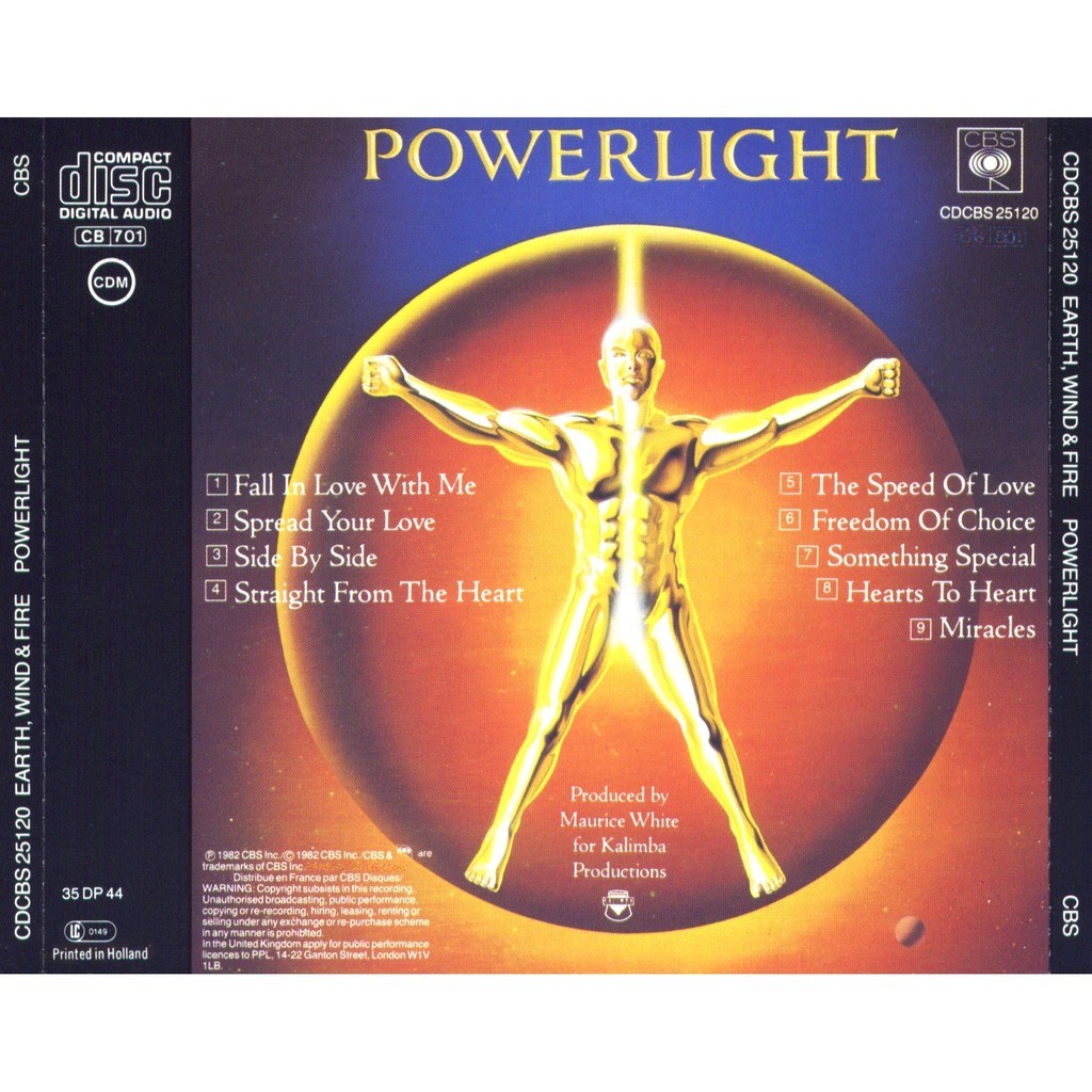 Powerlight - Earth, Wind & Fire - ( CD ) - セラー： coolnote - Id