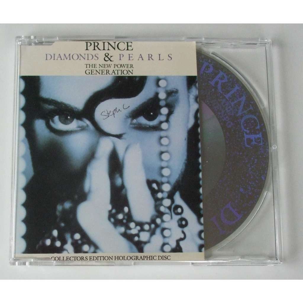 Diamonds and pearls (collector hologrammes) de Prince, CD Maxi