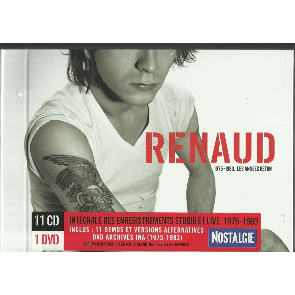  1975-1983 les annees beton 11cd dvd 