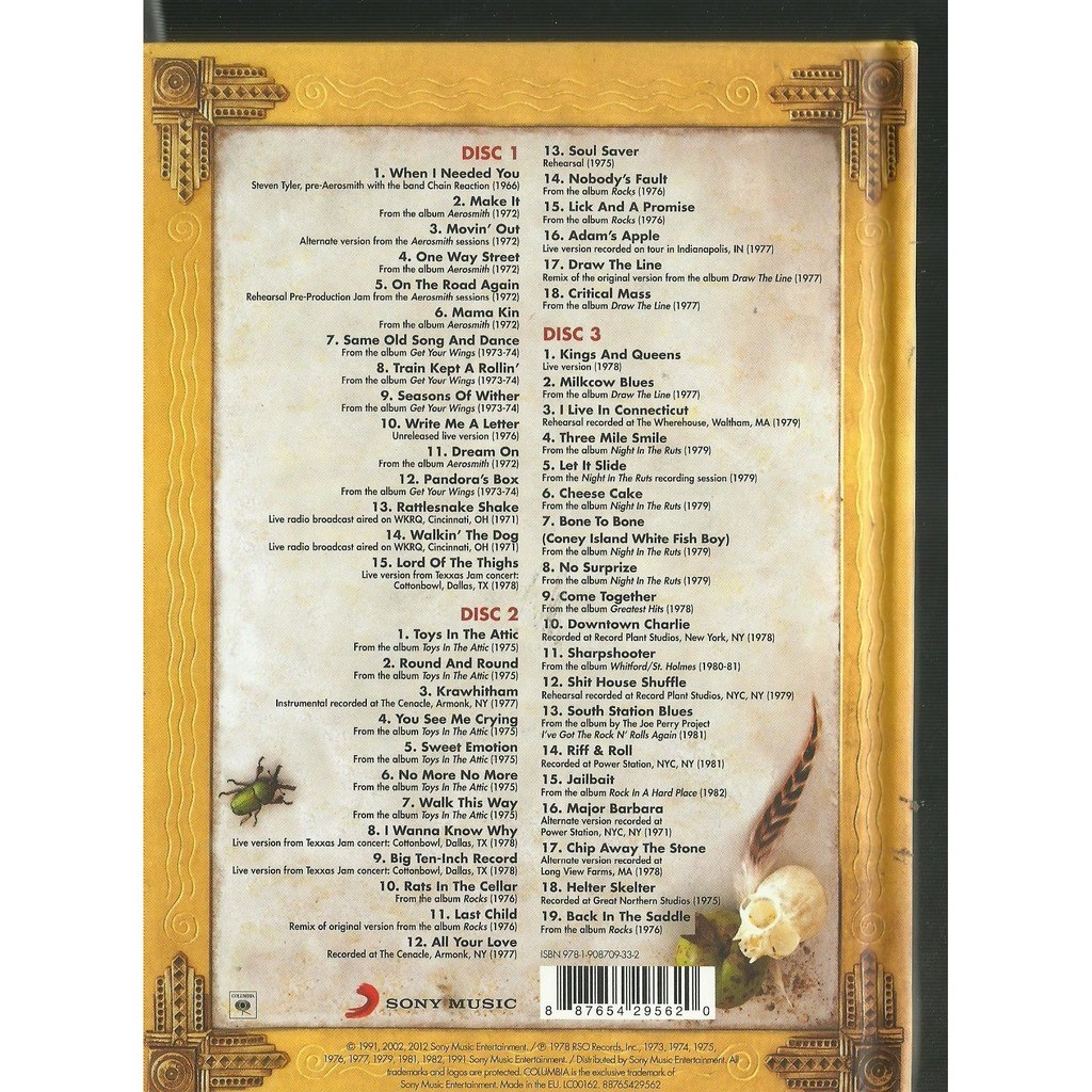  aerosmith  -  pandora's box 