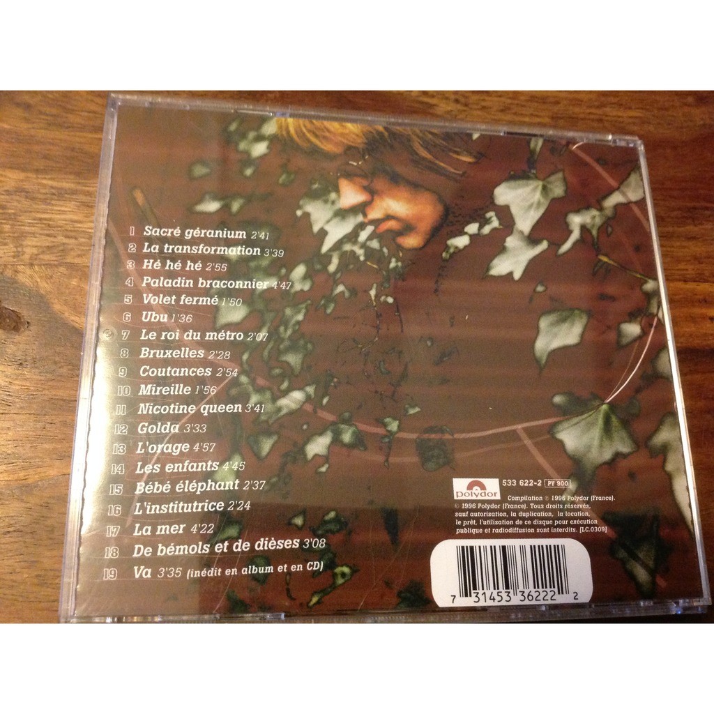 Dick annegarn bruxelles de Dick Annegarn, CD chez poupon09 Ref118990838